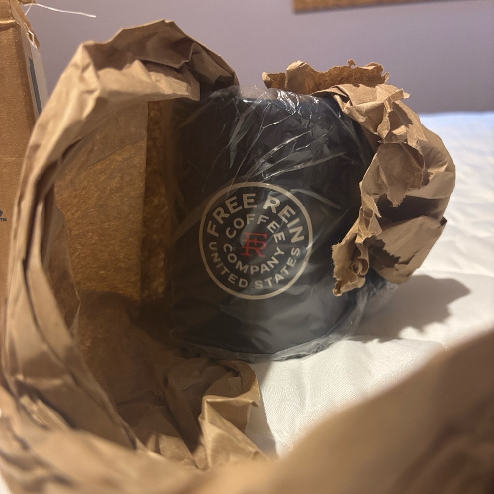 Free Rein Coffee Company Black Mug